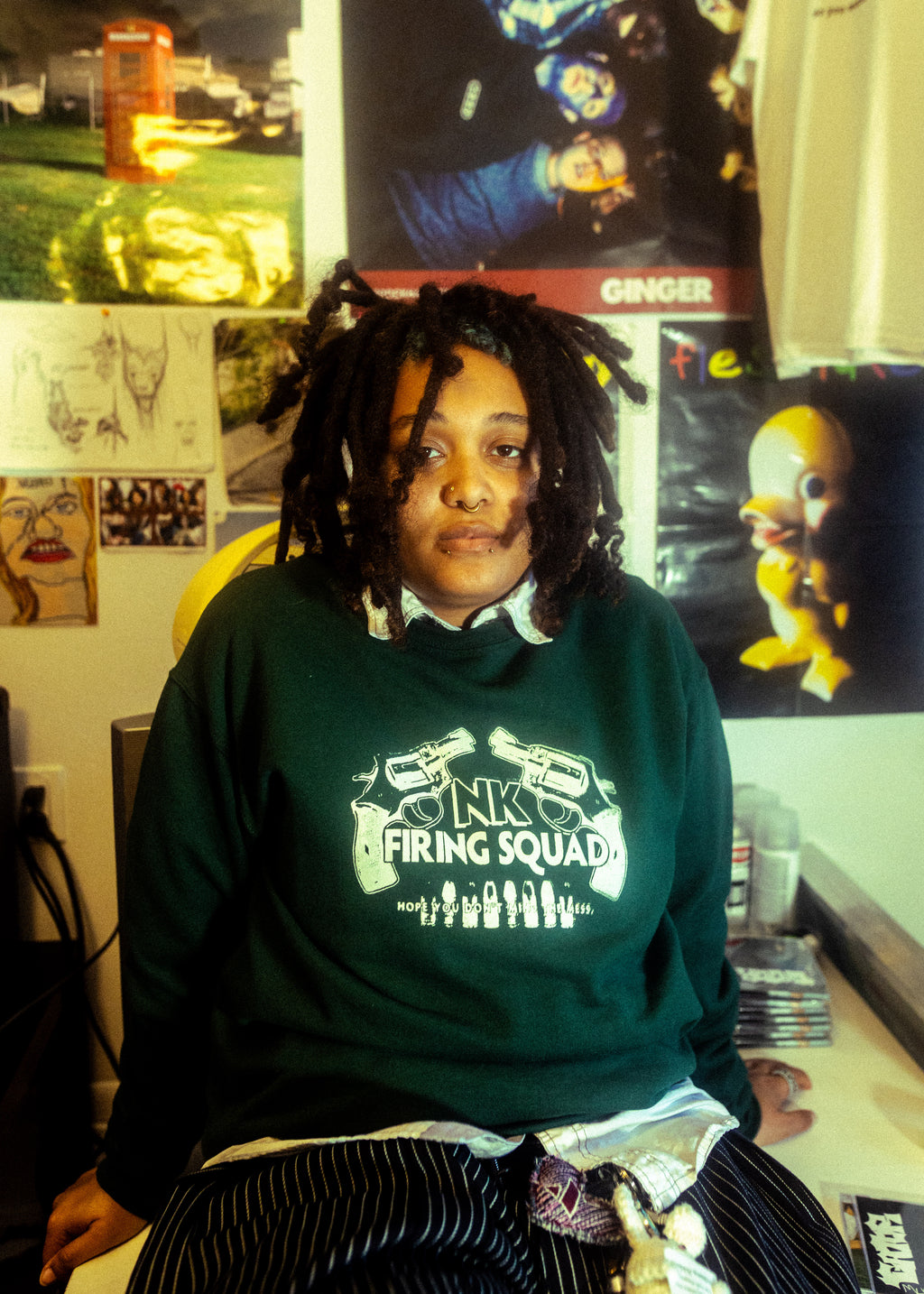 'NK FIRING SQUAD' SWEATER